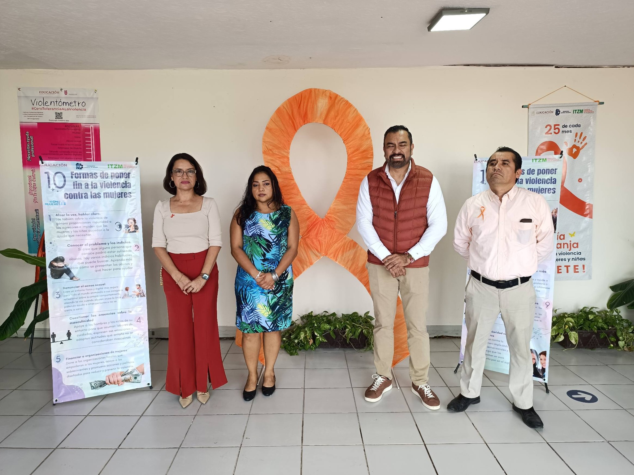 EL INSTITUTO TECNOLÓGICO DE LA ZONA MAYA CONMEMORA EL DÍA INTERNACIONAL DE LA ELIMINACIÓN DE LA VIOLENCIA CONTRA LAS MUJERES